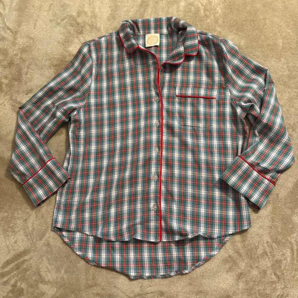 The Beaufort Bonnet Company Plaid Pajama Set Unisex Holiday Medium